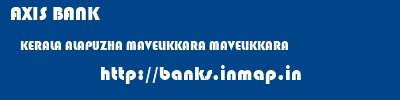 AXIS BANK  KERALA ALAPUZHA MAVELIKKARA MAVELIKKARA  banks information 